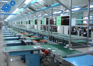 Quality Microwave Oven Furniture Assembly Line With Automatic Chain Conveyor Transport wholesale