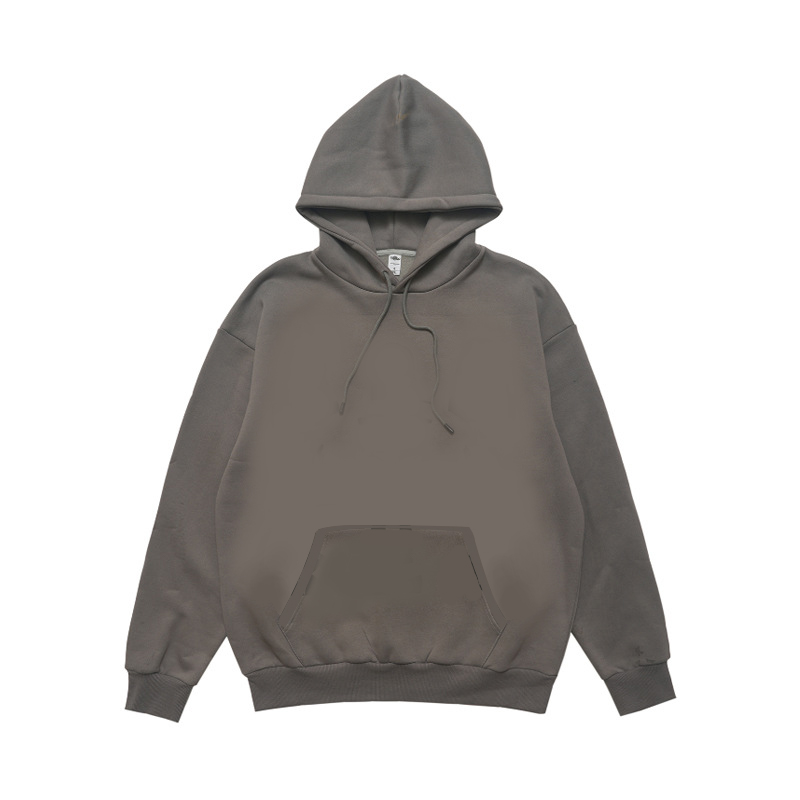Customizable Men's Heavyweight Hoodie Pullover Ideal for Spring and Fall Seasons