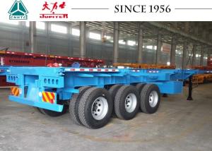 Quality 20/40/45 FT Container Transport Trailer Superior Carrying Capacity With BPW Axles wholesale