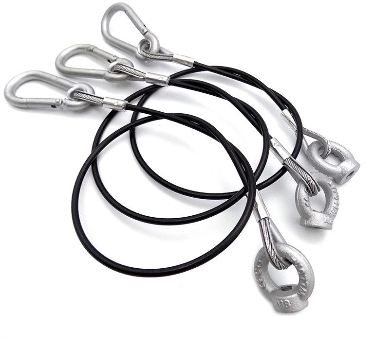 Cold Heading Steel Special PVC / Nylon Coated Stainless Steel Wire Rope Aircraft Cable