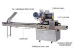 280mm Pillow Pouch Horizontal Packing Machine Conveyor Flow Wrapper 230 packs /