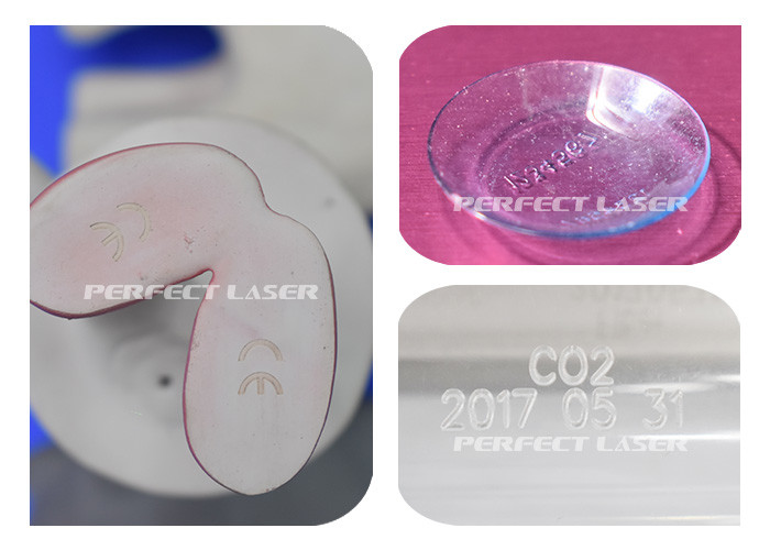 Co2 Laser Marking Equipment 10W 30W 60W Air Cooling With Original RF Metal Tube