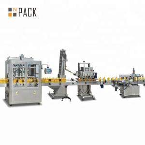 Quality Easy Adjustment Olive Oil Bottling Machine With Vacuum Sucking Filling Nozzles wholesale