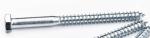 Zinc Plate Surface Recessed Round Cross Head Screw Mild Steel Cross Drive