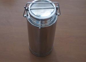 Quality Food Grade Metal Stainless Steel Milk Can For Storing / Transporting Milk wholesale