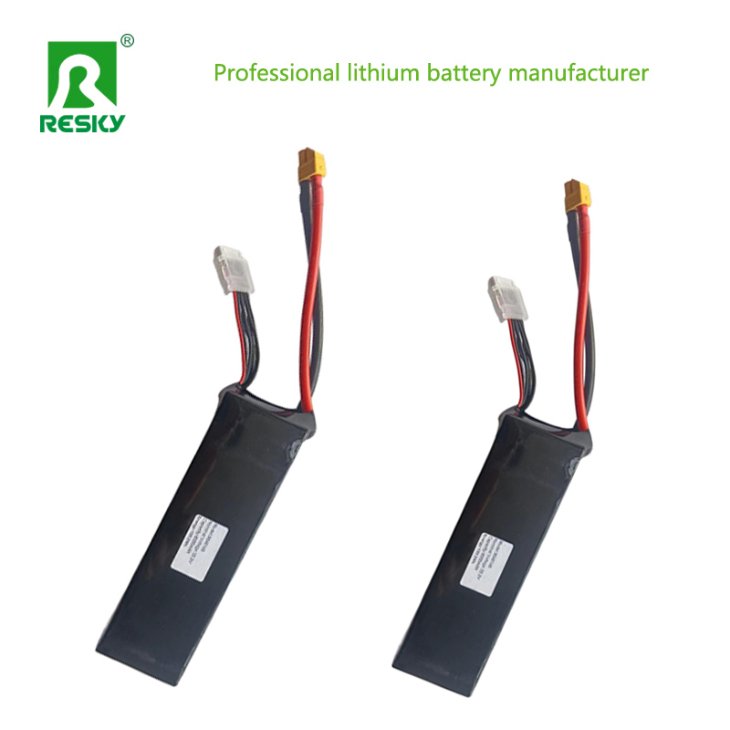 Helicopter Drone RC Lipo Battery Pack 853460 7.4V 1500mAh 25c Li Polymer Battery