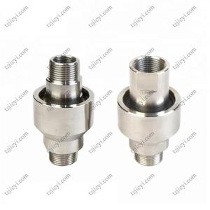 Quality Stainless steel high pressure swivel joint for hydraulic oil and water BSP threaded connection wholesale
