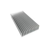 Customized Aluminum Extrusion Heat Sink Silver Heat Dissipation Aluminum