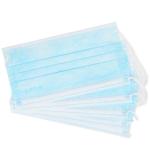 Non Woven Disposable Surgical Masks 3 Ply Earloop Face Mask Anti - Flu