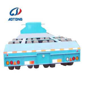 Quality 60 Tonne Cometto Low Boy Semi-Trailer for Indonesia's Construction Industry wholesale