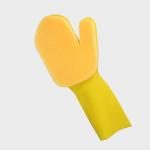 Waterproof Dishwashing Sponge Gloves High Temperature Resistance