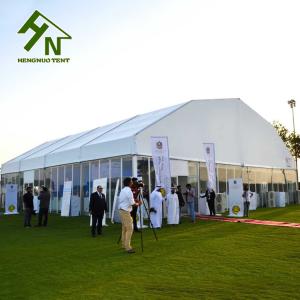 Quality Aluminum Frame Shade Canopy Polygonal Tent 500 People Glass Walls wholesale