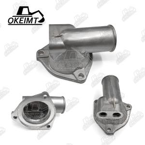 Quality Polished Thermostat Housing Cover For Hitachi EX120 Sumitomo SH120 Isuzu 4BD1 Engine wholesale