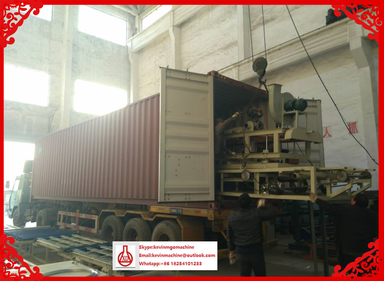 Fully Auto Mixing System Water Proof Sandwich Panel Gypsum Board Production Line