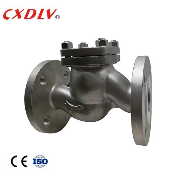 DN50 DN80 DN100 Stainless Steel Globe Stop Lifting Check Valve Flange Connection