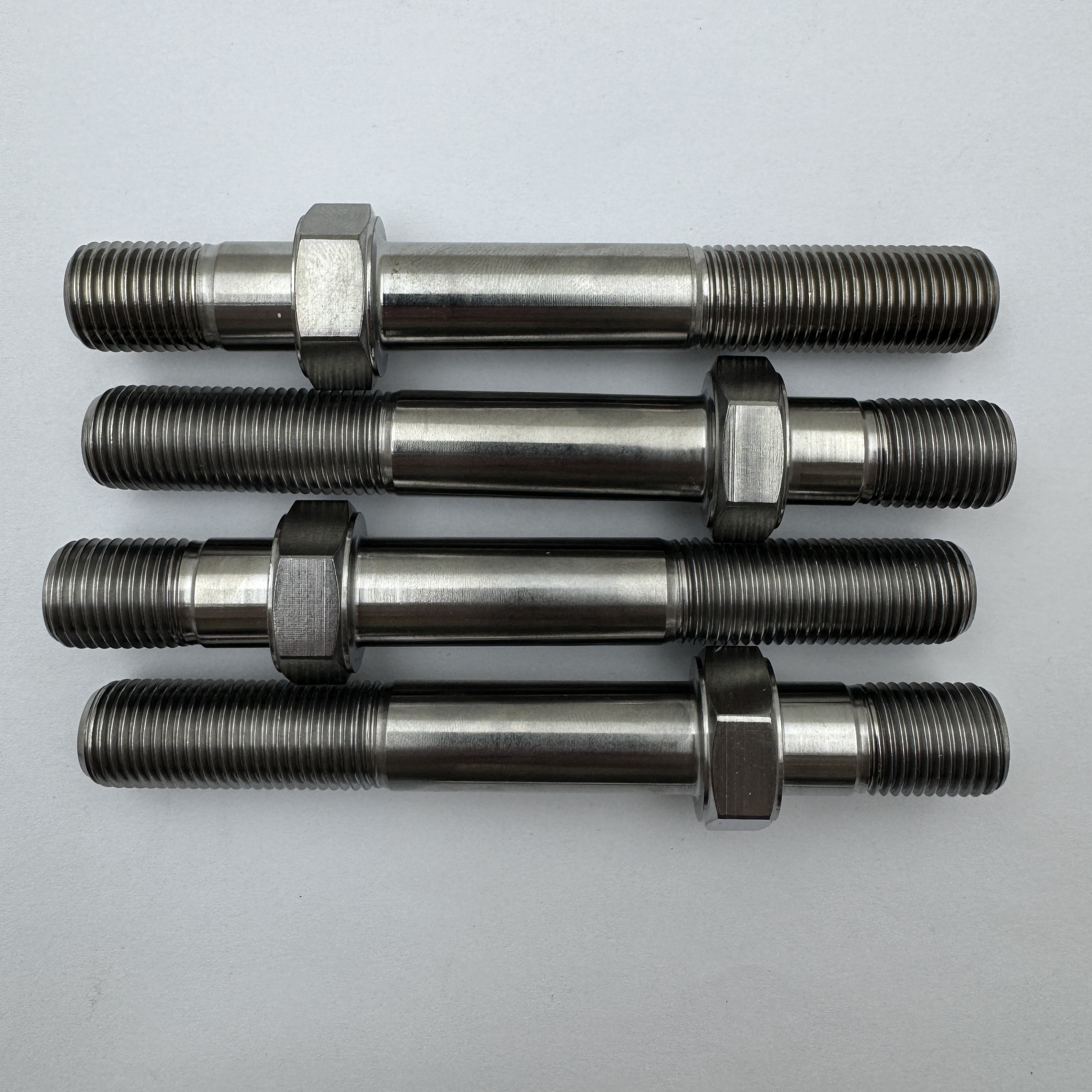 DIN Standard Titanium One Nut Stud 4.10" Shock Mount Stud Bolt 1/2 -20 Maxim Winters TI Bolt for Construction Machinery