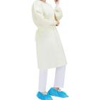 Non-woven/SMS/PP+PE Long Sleeve Isolation Gowns for Healthcare and Medical Use