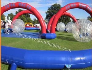 Quality inflatable zorb ball track wholesale