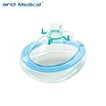 Disposable Breathing Face Oxygen Silicone Medical PVC Anesthesia Mask Without