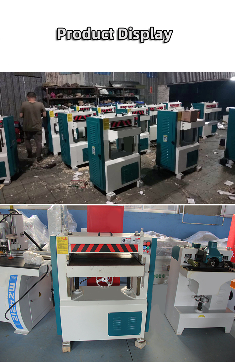 Wood Planer Machine Thicknesser With 380V Voltage In Woodworking Machinery