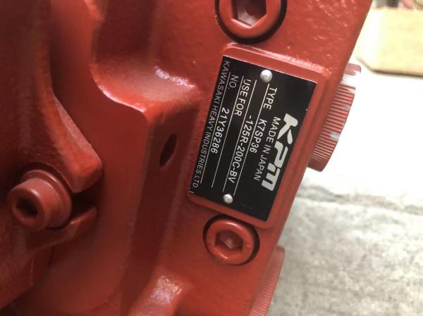 Kawasaki K7SP36-125R-200C-BV hydraulic piston pump used for excavator No