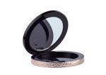 Pink Round Empty Compact Powder Case Colorful Custom For Cosmetic Makeup