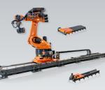 0.05mm Repeatability RL6000 Industrial Robot Ground Rail For Accurate