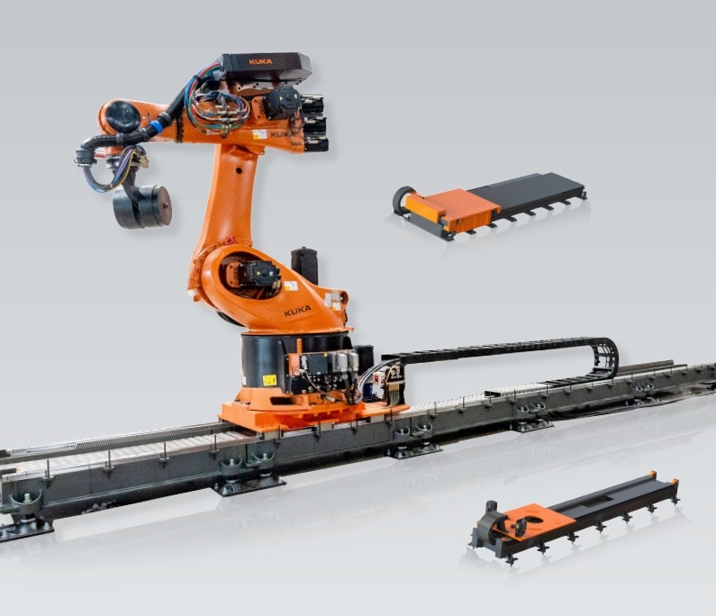 1.8m/s Accelerated Speed Robot Linear Track Heavy Duty 1000.0kg Payload 0.5m Minimum Effective Travel