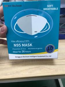 Quality Non Woven Folding Kn95 Dust Mask CE FDA Certified 95% - 99.9% High BFE wholesale