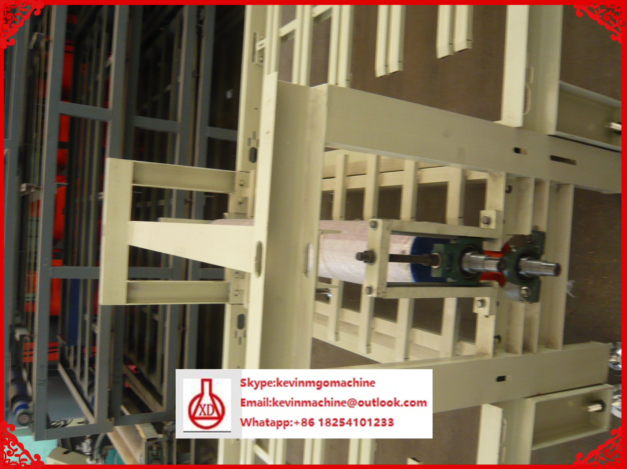 High Automatization Degree Fiber Cement Board Making Machine 1400*1800cm Size