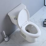 Ceramic Two Piece Toilet Bowl Wc High White S Trap 300mm Bathroom Commode