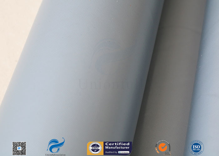 Plain Weave Silicone Rubber Coated Fiberglass Fabric For Joint 260g
