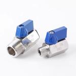Equal Mini Ball Valve 1/8" WZ Stainless Steel 304 316 FF 1000PSI/PN63 Screw