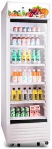 Quality 350L Upright Display Fridge , Auto Defrost Refrigerated Display Cooler wholesale