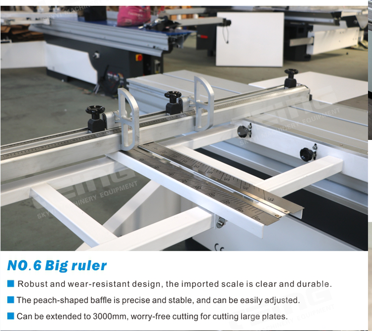 Precision Sliding Table Panel Saw with 5.5KW 1.1KW Power and 3000x375 mm Dimensions