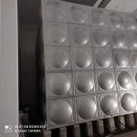Airport SUS304 10000M3 Hotel Building Water Tank 3mm Panel
