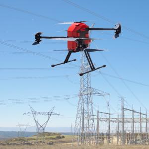 Quality 80minute Industrial Aerial Drones Payload 8KG For Mine Street City Coastline Surveying HXN1-R wholesale