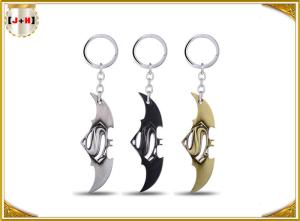 Quality Game Sword Silver Brass Colored Metal Tiny Key Rings For Promotion Zinc Alloy Material wholesale