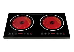 Quality Radiation Double Infrared Cooker Cooktop 220V-240V Overheat Protection wholesale