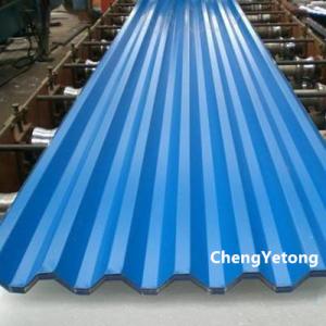 Quality High Weatherability Color Coated Roofing Sheets Weight ≤8T With PVDF Coating wholesale