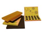 Cardboard Cosmetic Packing Box For Eyeshadow Palette with Stamping