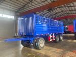 Side Wall Height 600-1500mm Heavy Duty Full Trailer for Timber and Bulk Cargo