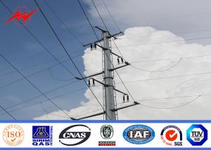 Quality Round Tapered Electrical Power Pole 132kv Power Transmission Tower wholesale