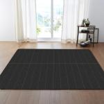 Checkered Modern Living Room Rugs Polyester fiber Square Dining Room Rugs