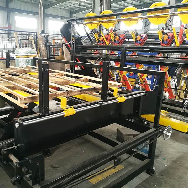 Quick Adjust CP Series Pallet Nailing Machine For Euro Pallets