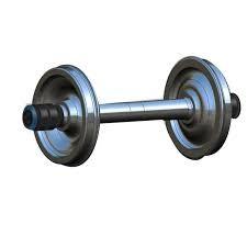 Quality 600mm Gauge Railway Wheel Set Heavy Duty 42CrMo Steel Flanged Material wholesale