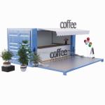 Bathroom Container Houses 20ft Foldable Luxury Prefabricated Portable Shipping