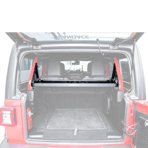 Aluminum Alloy Car Trunk Boot Luggage Shelf for JEEP Wrangler JL JK Rear Gate