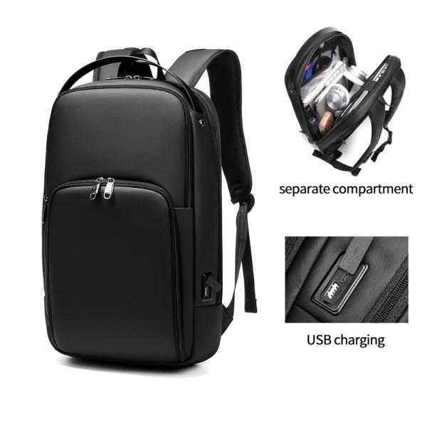 New bag custom logo laptop usb charging men college school waterproof bagpack