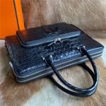 Exotic Real Crocodile Skin Businessmen Briefcase Working Handbag Genuine